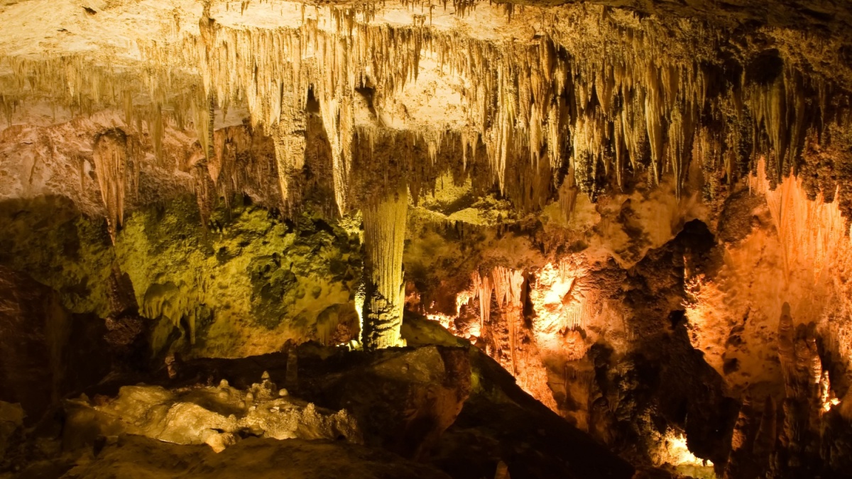 Carlsbad Caverns National Park is a United States National Park located in the Guadalupe Mountains in southeastern New Mexico.