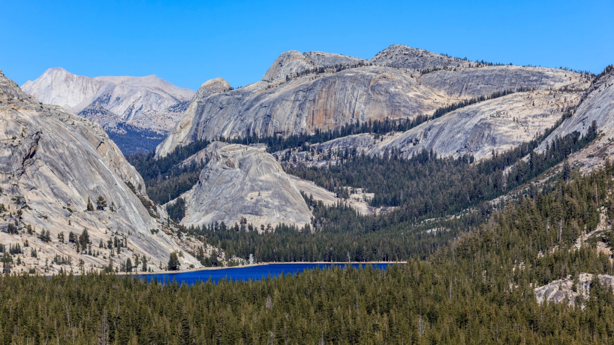 Tenaya Lake in Yosemite National Park : Yosemite, CA, USA.