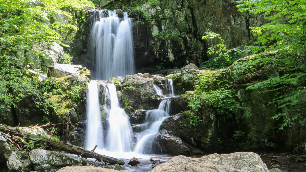 Upper Doyles River Falls, Shenandoah National Park, Virginia.