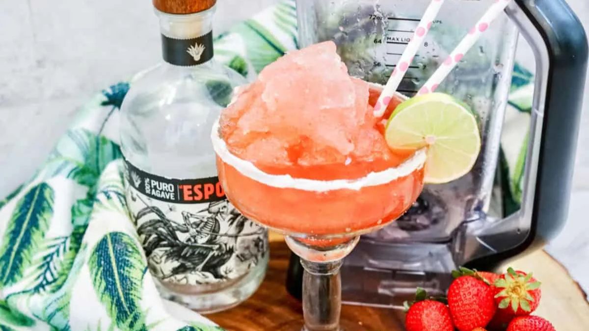 Simply Fabulous Frozen Strawberry Margarita Recipe.