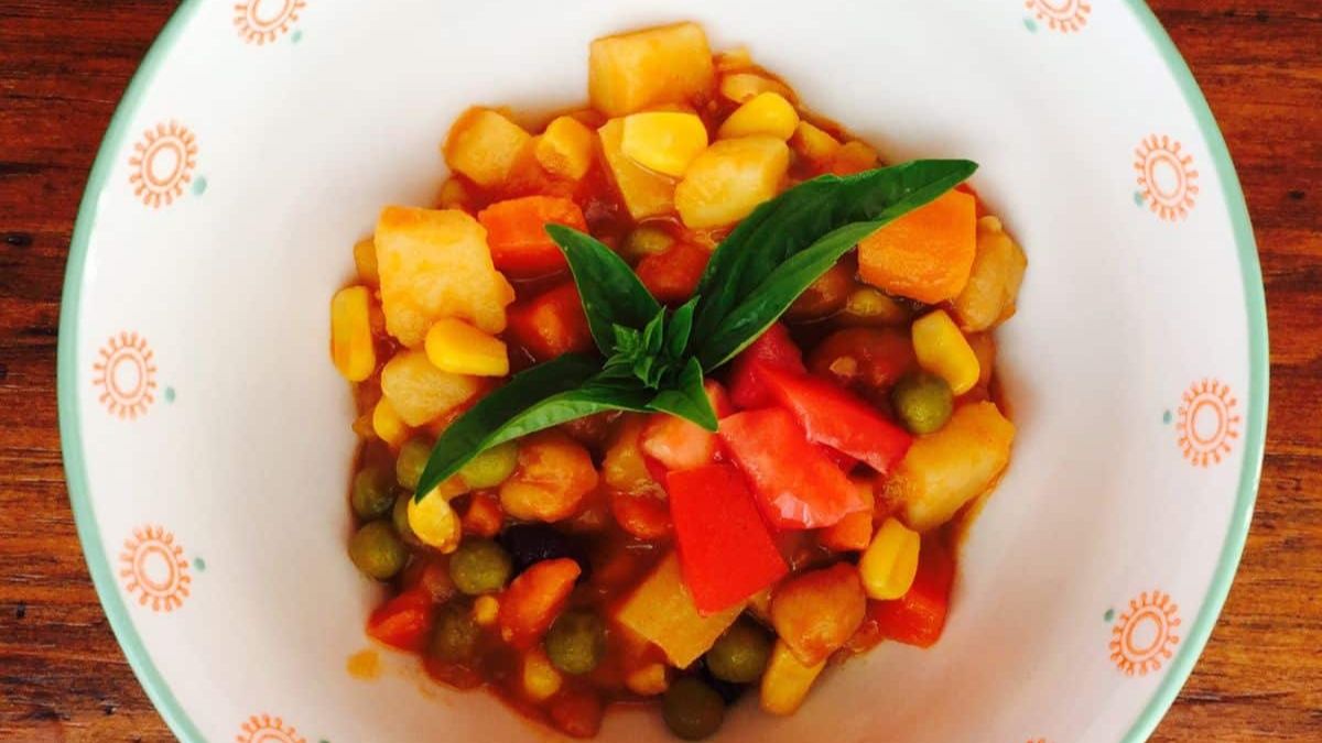 Slow Cooker Vegan Brunswick Stew (Gluten Free).