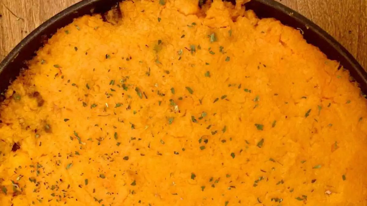 Sweet Potato Cottage Pie.