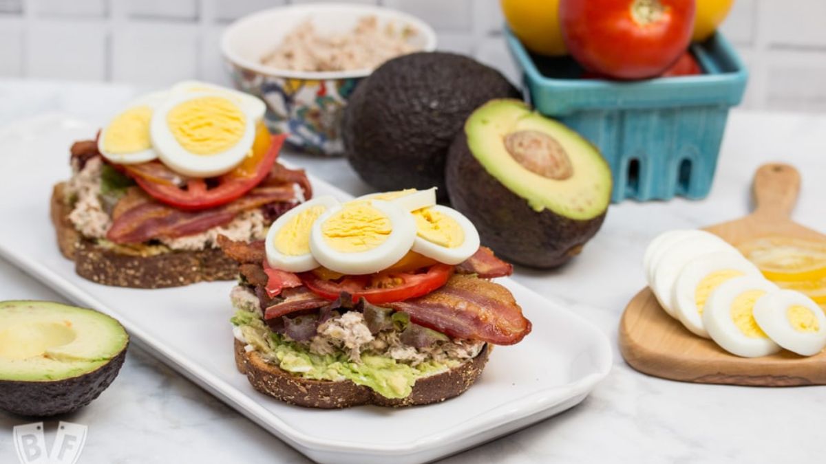 TABLET Sandwich (Tuna Avocado Bacon Lettuce Egg Tomato).
