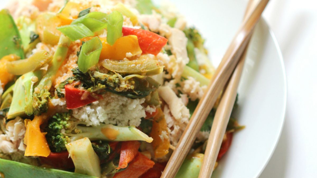 Tuna Thai Red Curry.