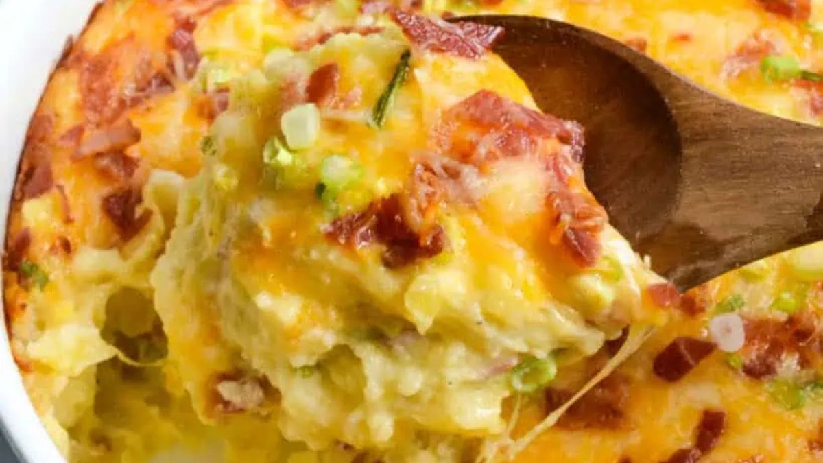 Twice Baked Potato Casserole.