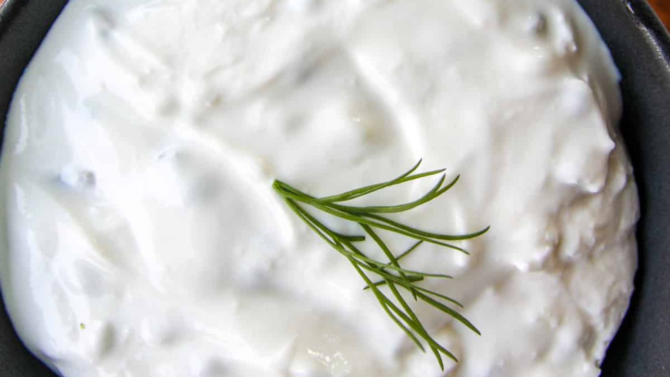 Tzatziki- Cucumber Yogurt Sauce.