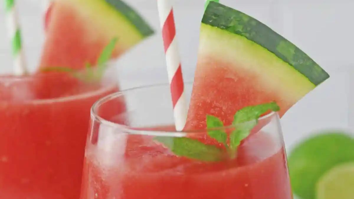 Watermelon Slushies.