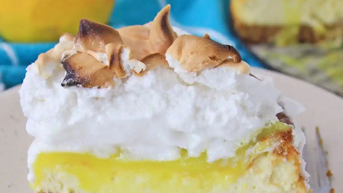 Lemon Meringue Cheesecake.
