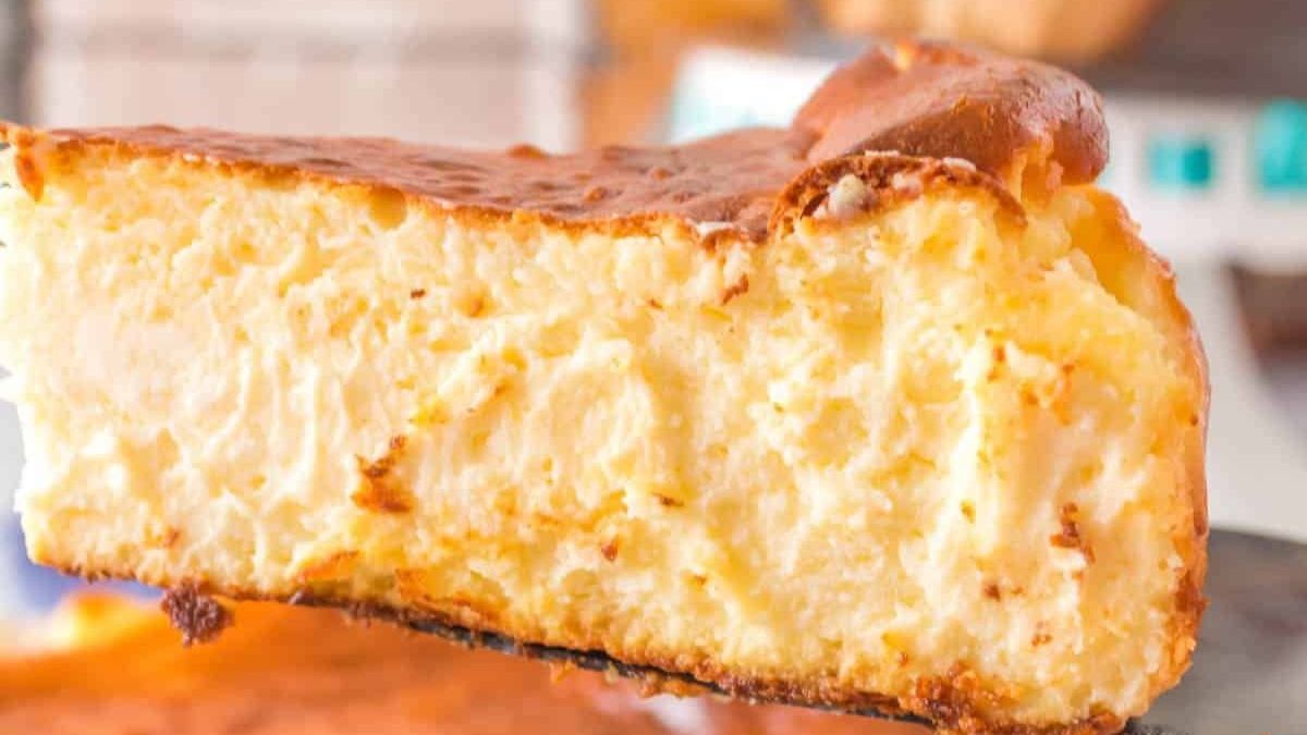 San Sebastian Cheesecake.