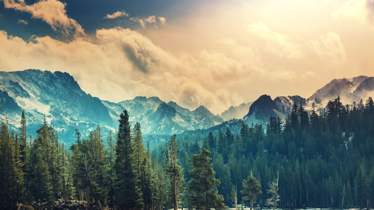 Sierra Nevada mountains.