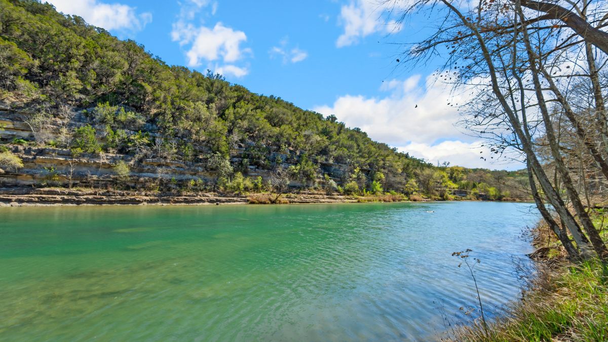 The Guadalupe river in texas.
