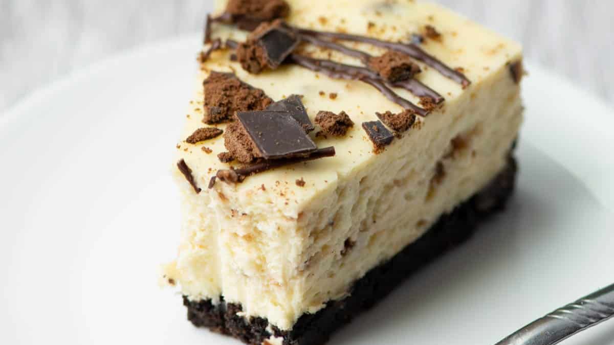 Thin Mints Cheesecake.