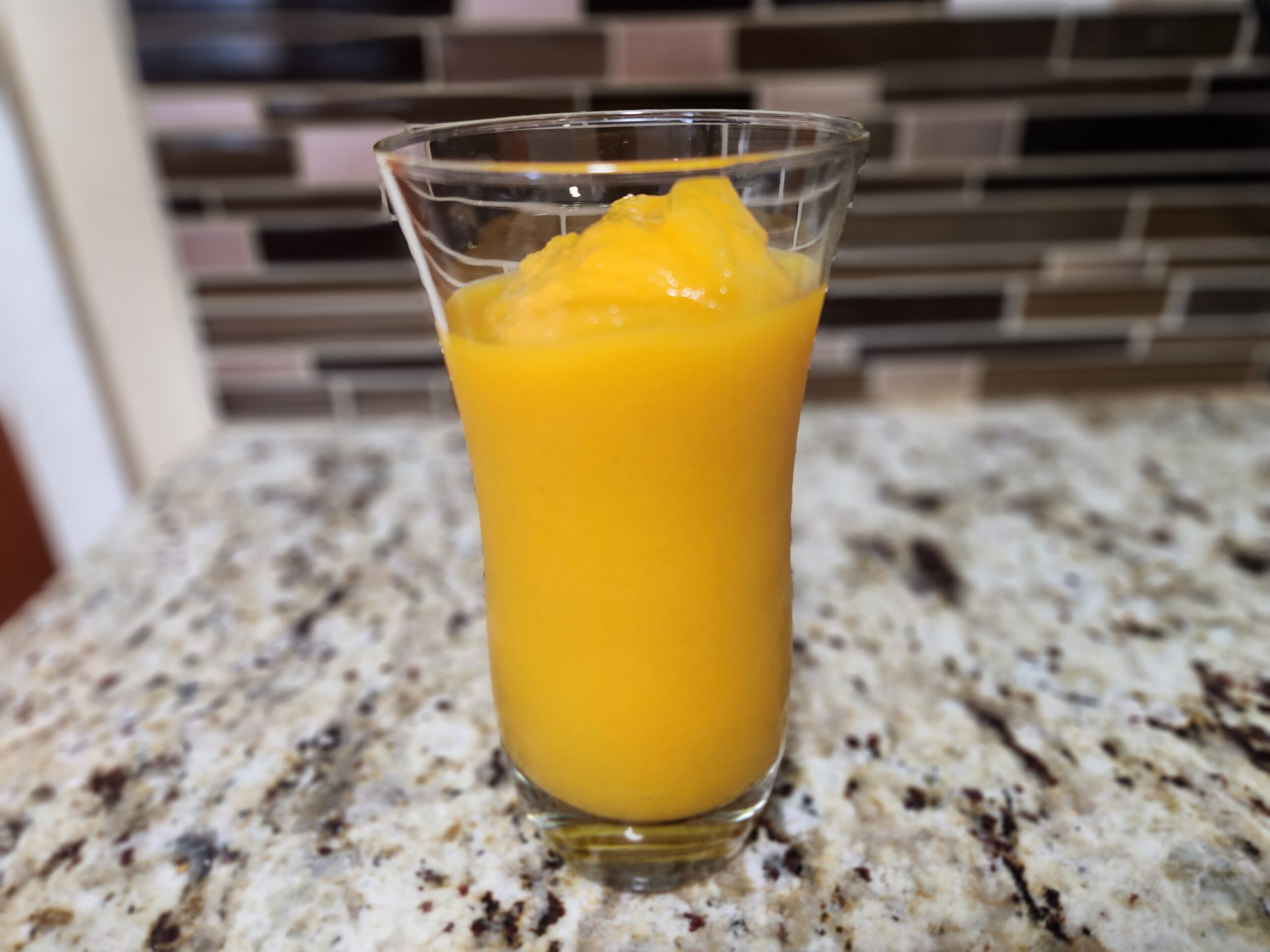 Mango slushy.