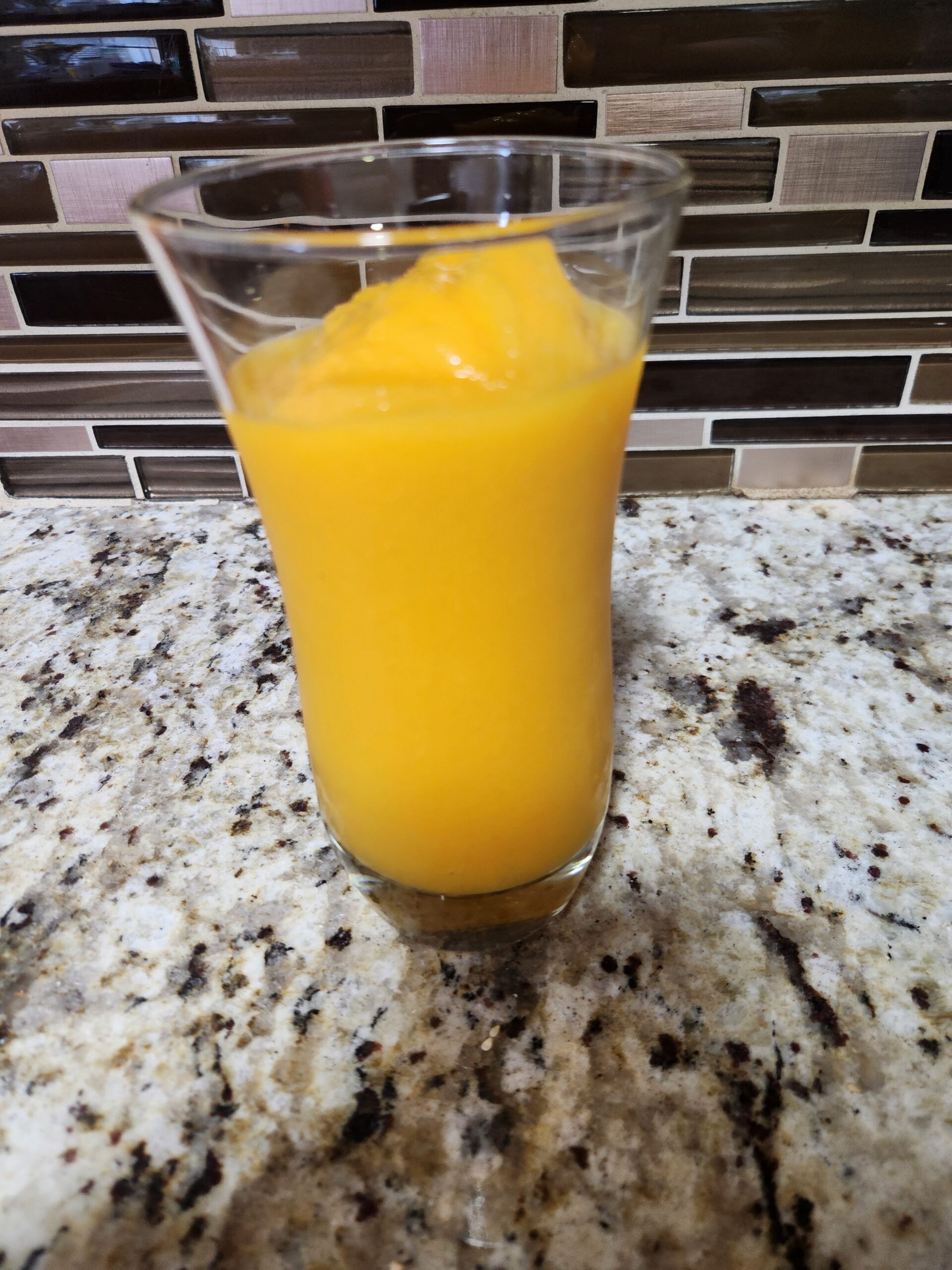 Mango Slushy.