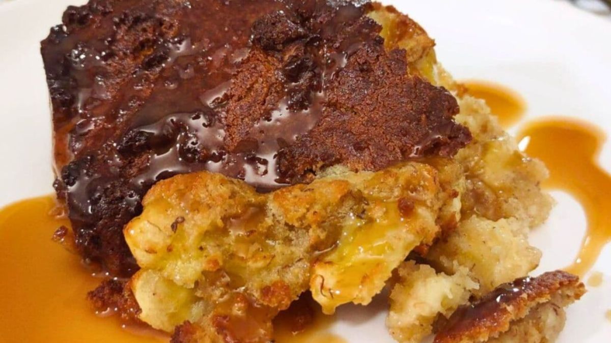 Air Fryer Bread Pudding: Leftover Banana Bread Makeover!