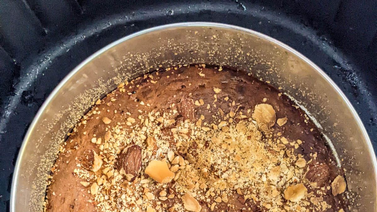 Air fryer Banana Bread.