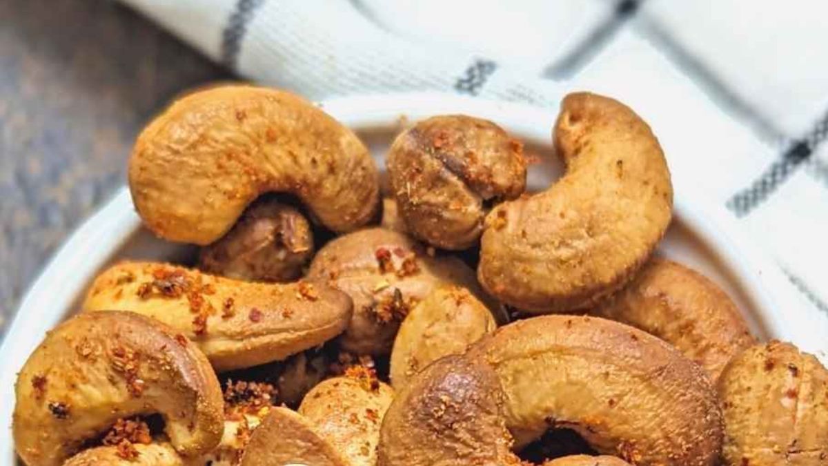 Air fryer Cashews.