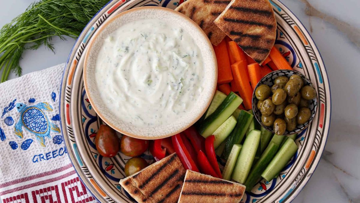 Authentic Greek Tzatziki Sauce Recipe.