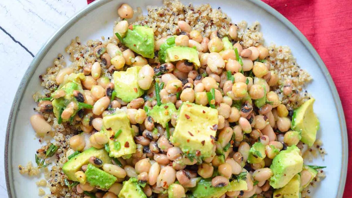 Avocado Chickpea Salad.
