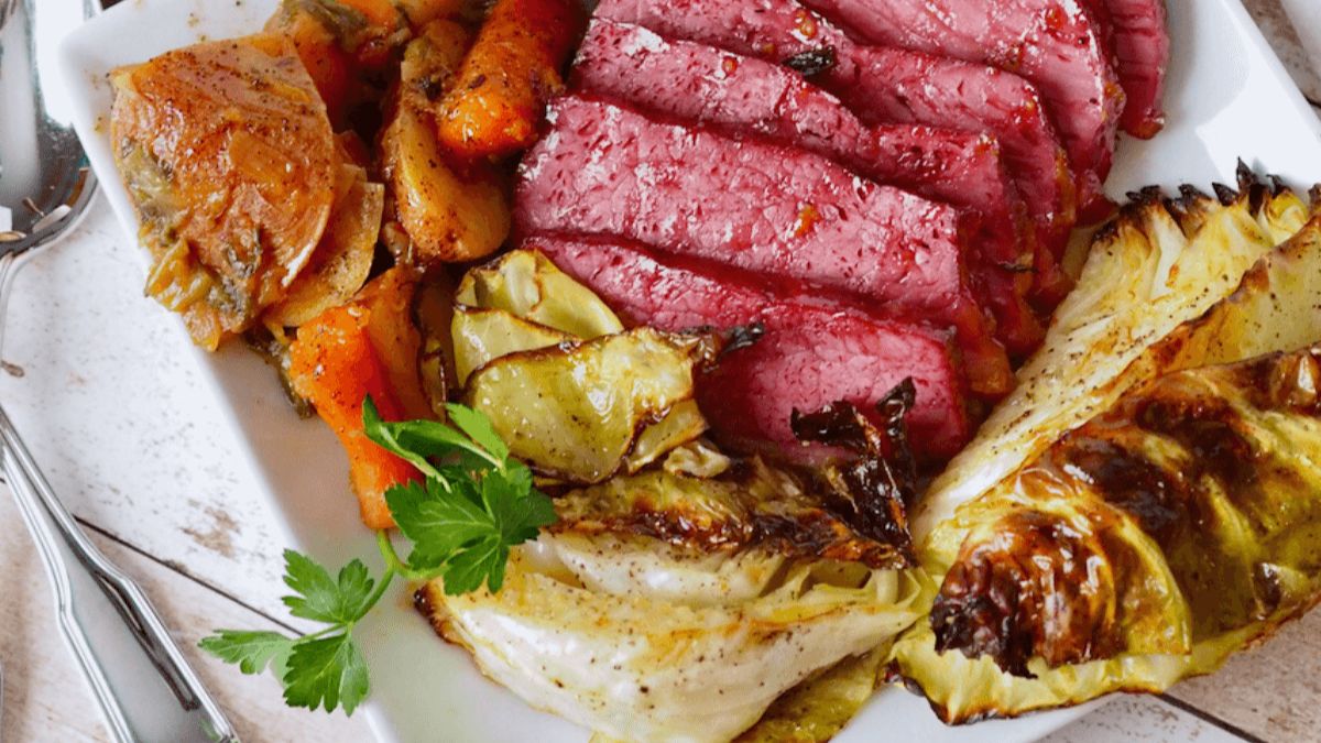 Best Corned Beef and Cabbage (in Oven).