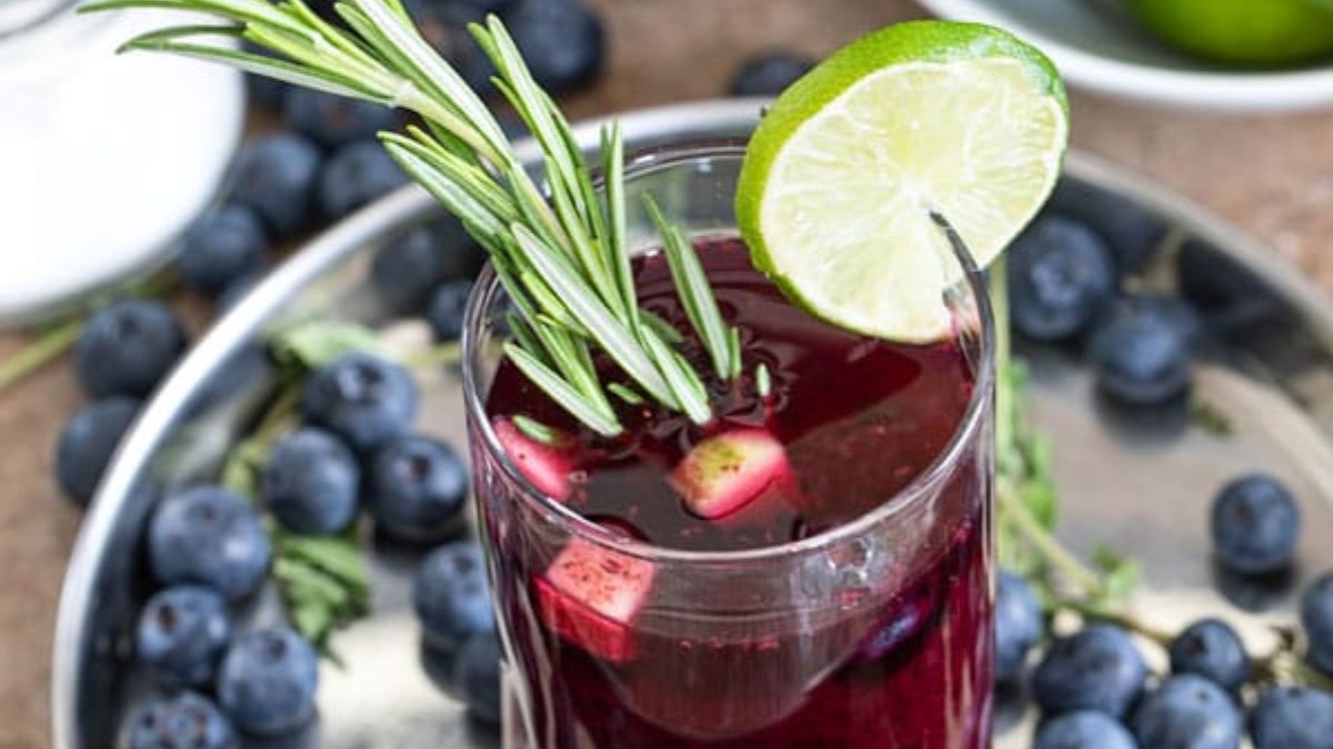 Blueberry Gazpacho Recipe.