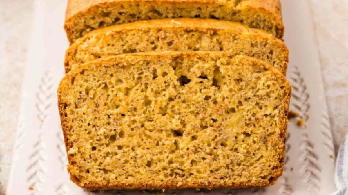 Cake Mix Banana Bread.