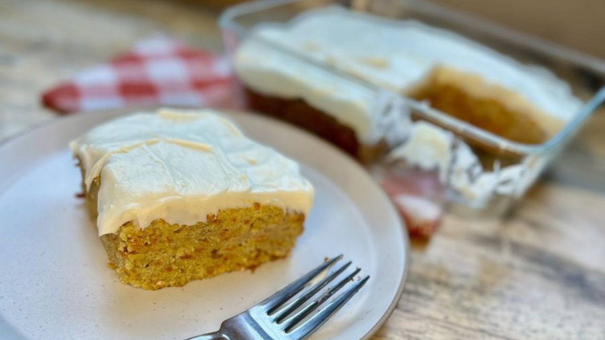 Carrot Cake Bars.