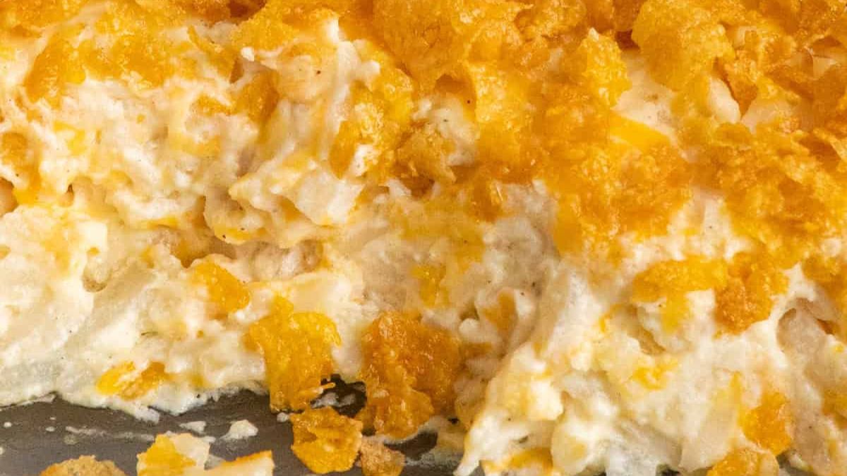 Cheesy Funeral Potatoes.