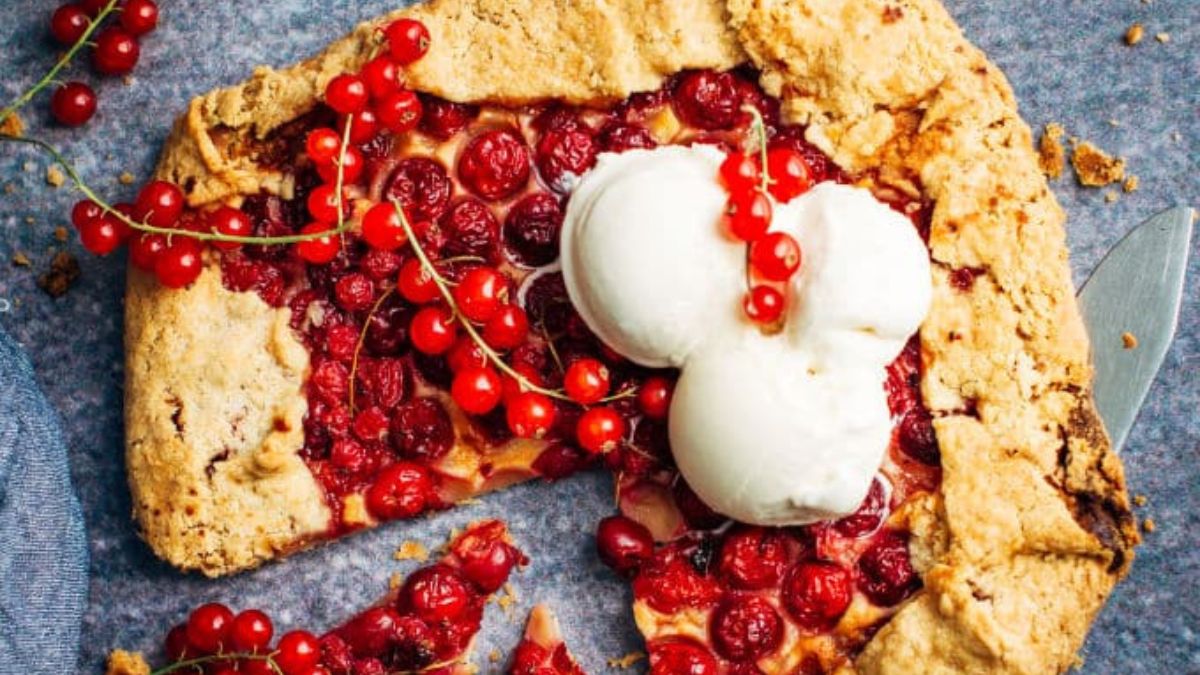 Cherry Almond Galette.