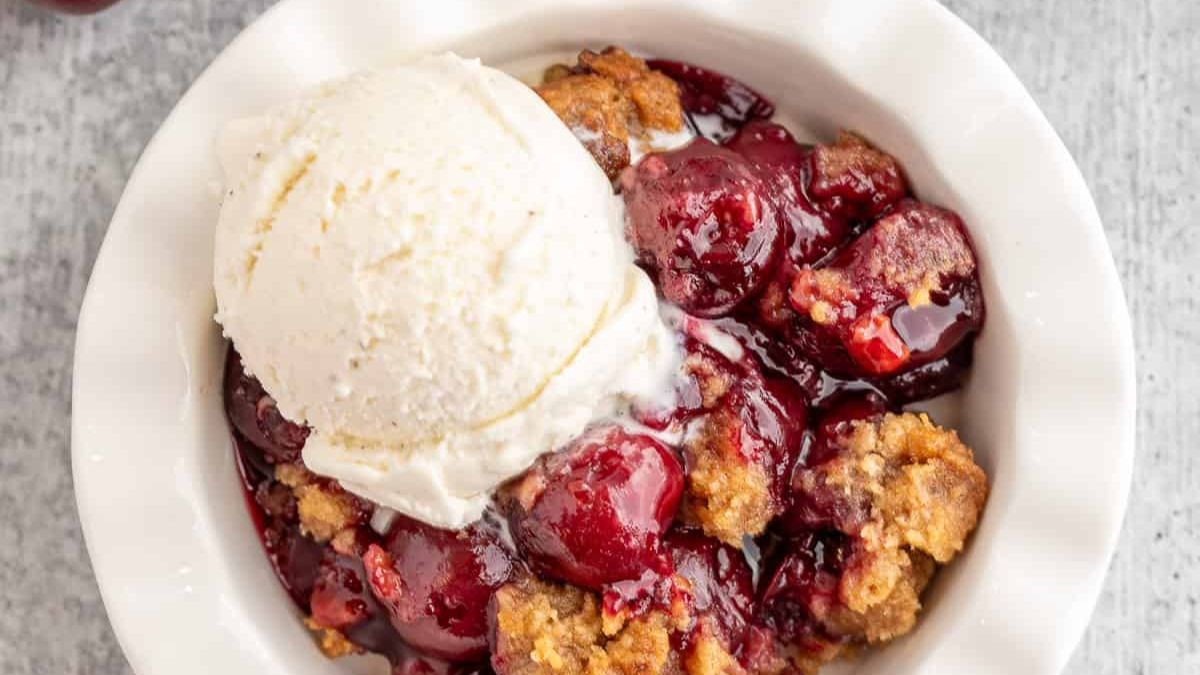 Cherry Crumble.