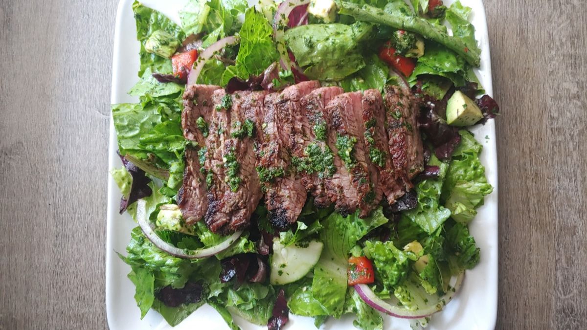Chimichurri Steak Salad.