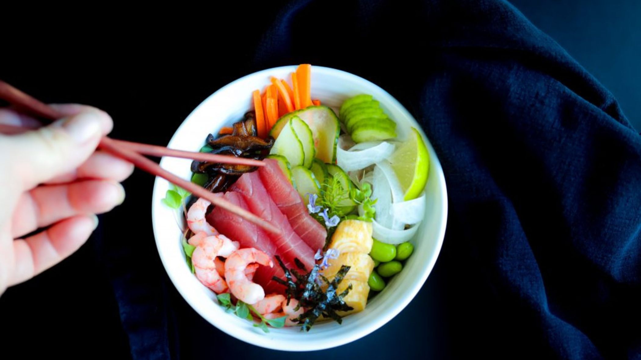 Chirashi Sushi Bowl (aka Chirashizushi).