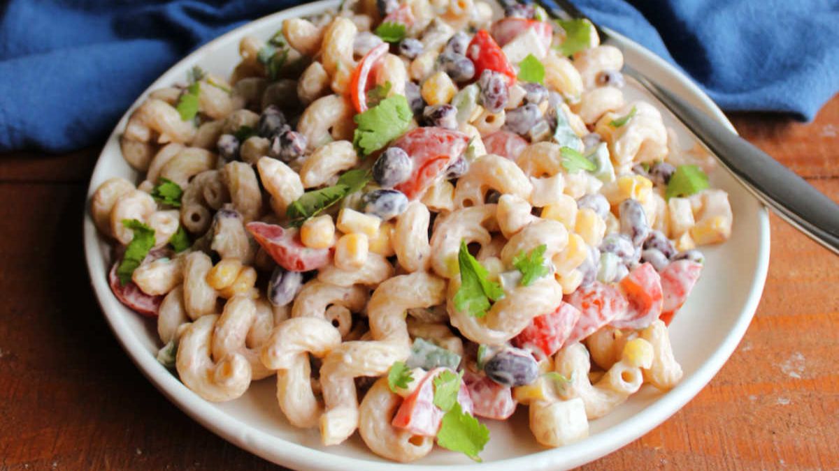 Cowboy Pasta Salad.
