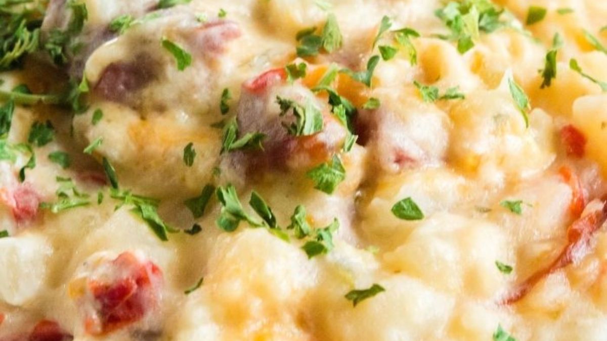 Crockpot Kielbasa and Potatoes Casserole Recipe.