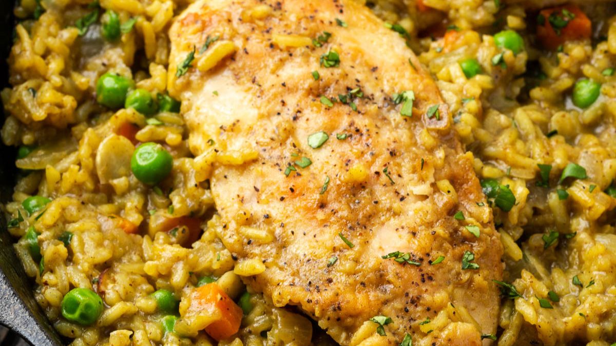 Curried Chicken and Rice.