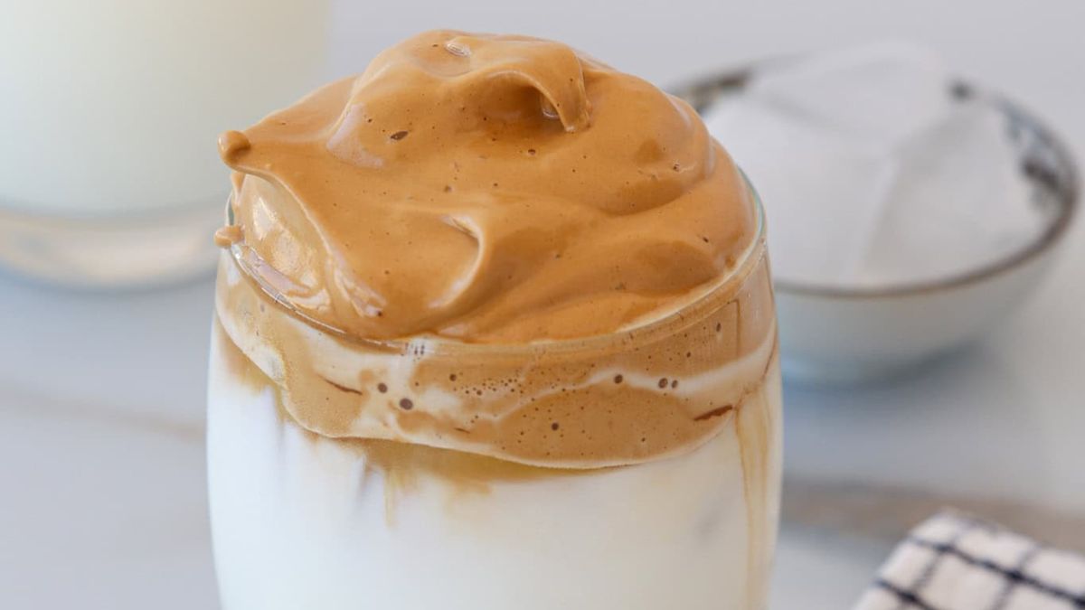 Dalgona Coffee Recipe | Easy Frothy Whipped Coffee.