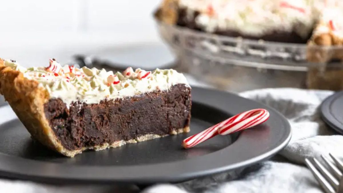 Deep Dish Brownie Pie.