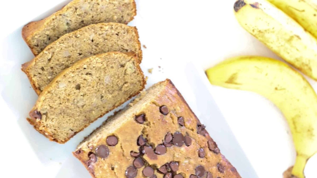 Easy Dairy-Free Banana Bread.