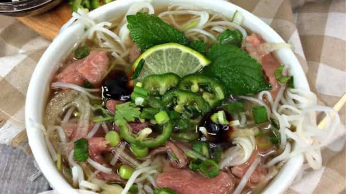 Easy Instant Pot Beef Pho Recipe.
