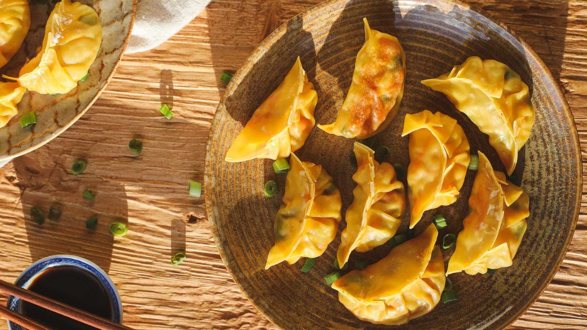 Easy Vegetable Dumplings.