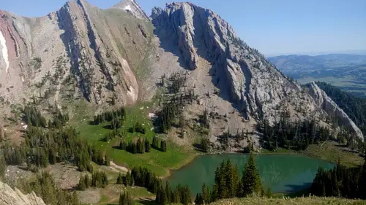 Frazier Lake, Bridger Range.