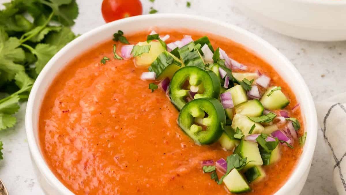 Gazpacho Soup.