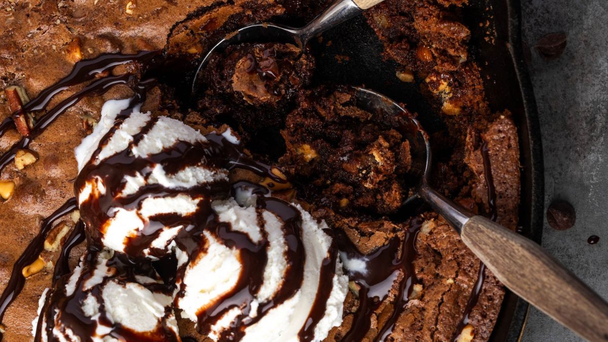 Gooey Butterscotch Brownies.