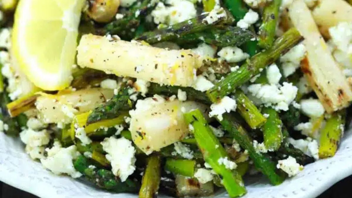 Grilled Asparagus Salad.