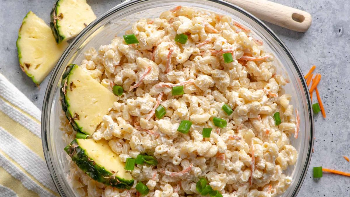 Hawaiian Macaroni Salad Recipe.