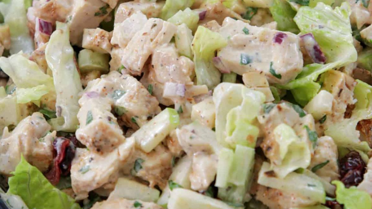 Healthy Chicken Salad Recipe.