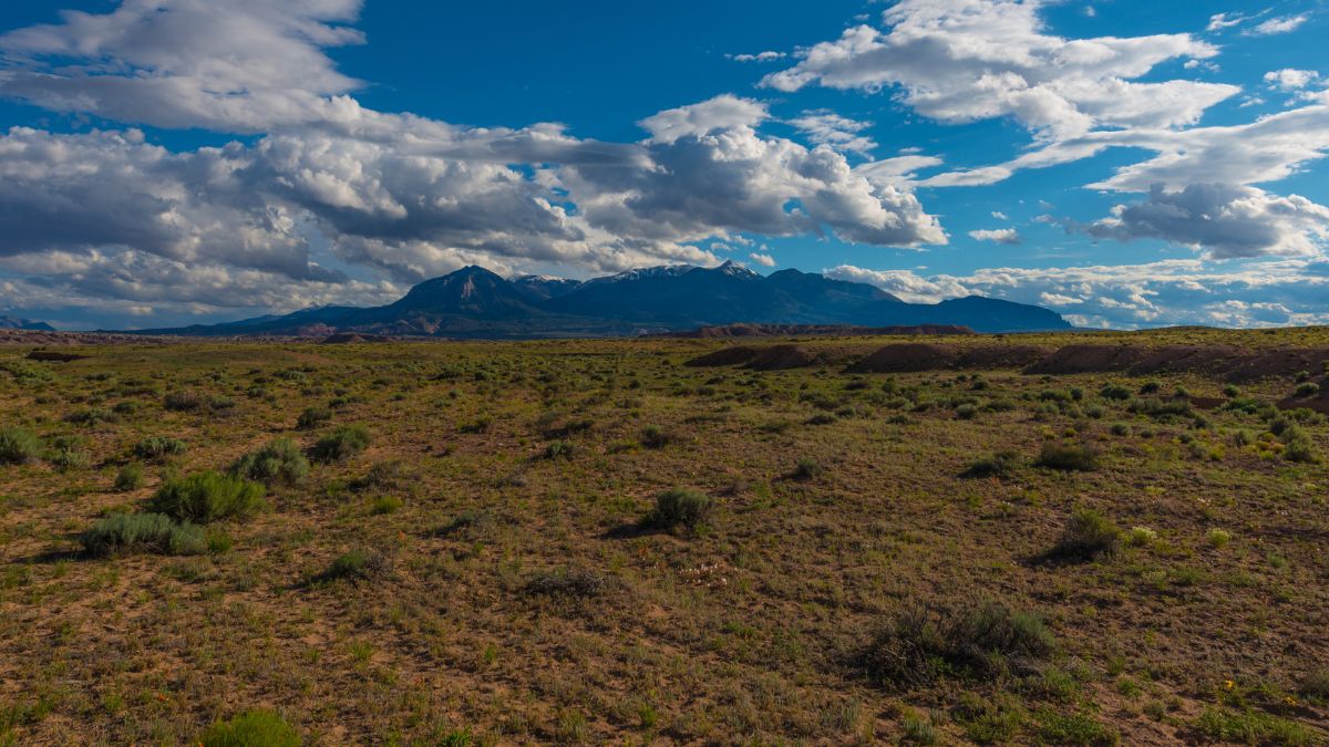 Henry Mountains Utah Landscape Horizontal Composition.