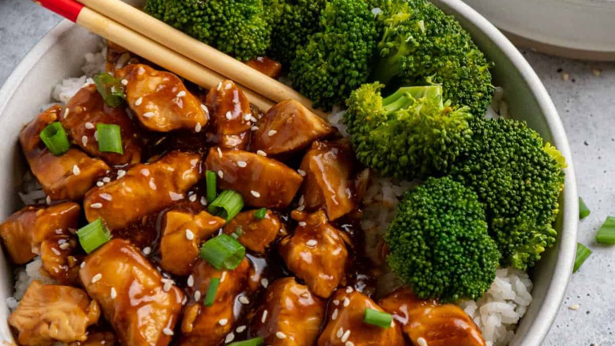 Honey Teriyaki Chicken Bowl.