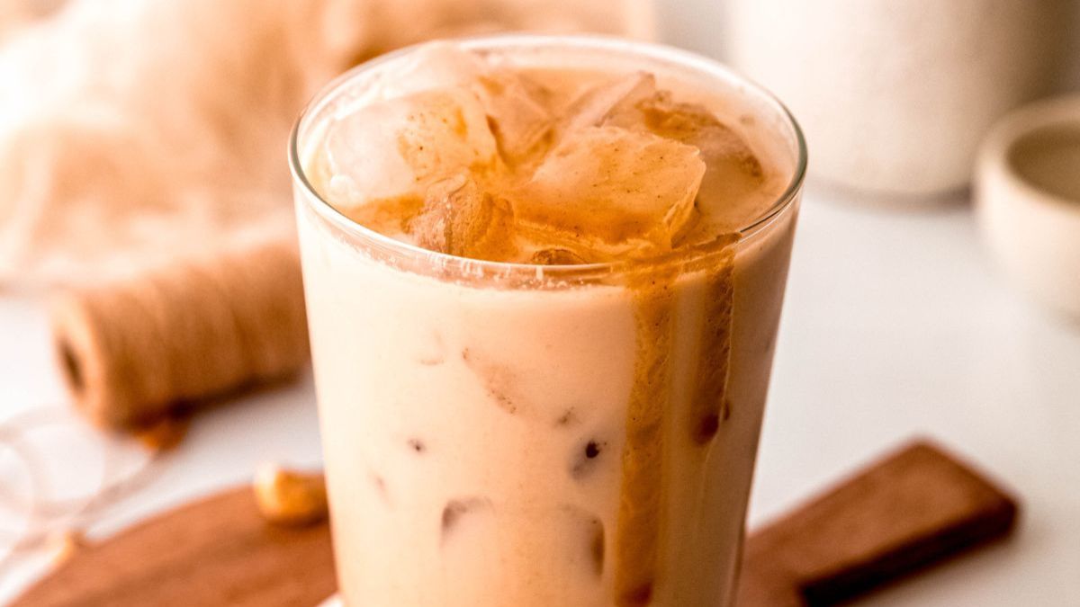 Iced Peanut Butter Latte.