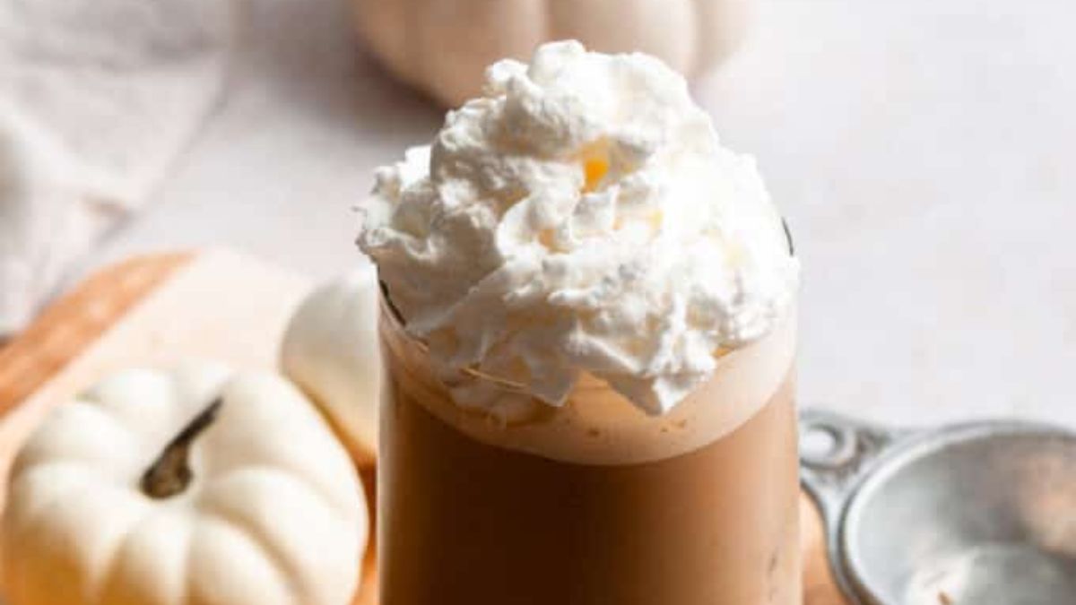 Iced Pumpkin Spice Latte.